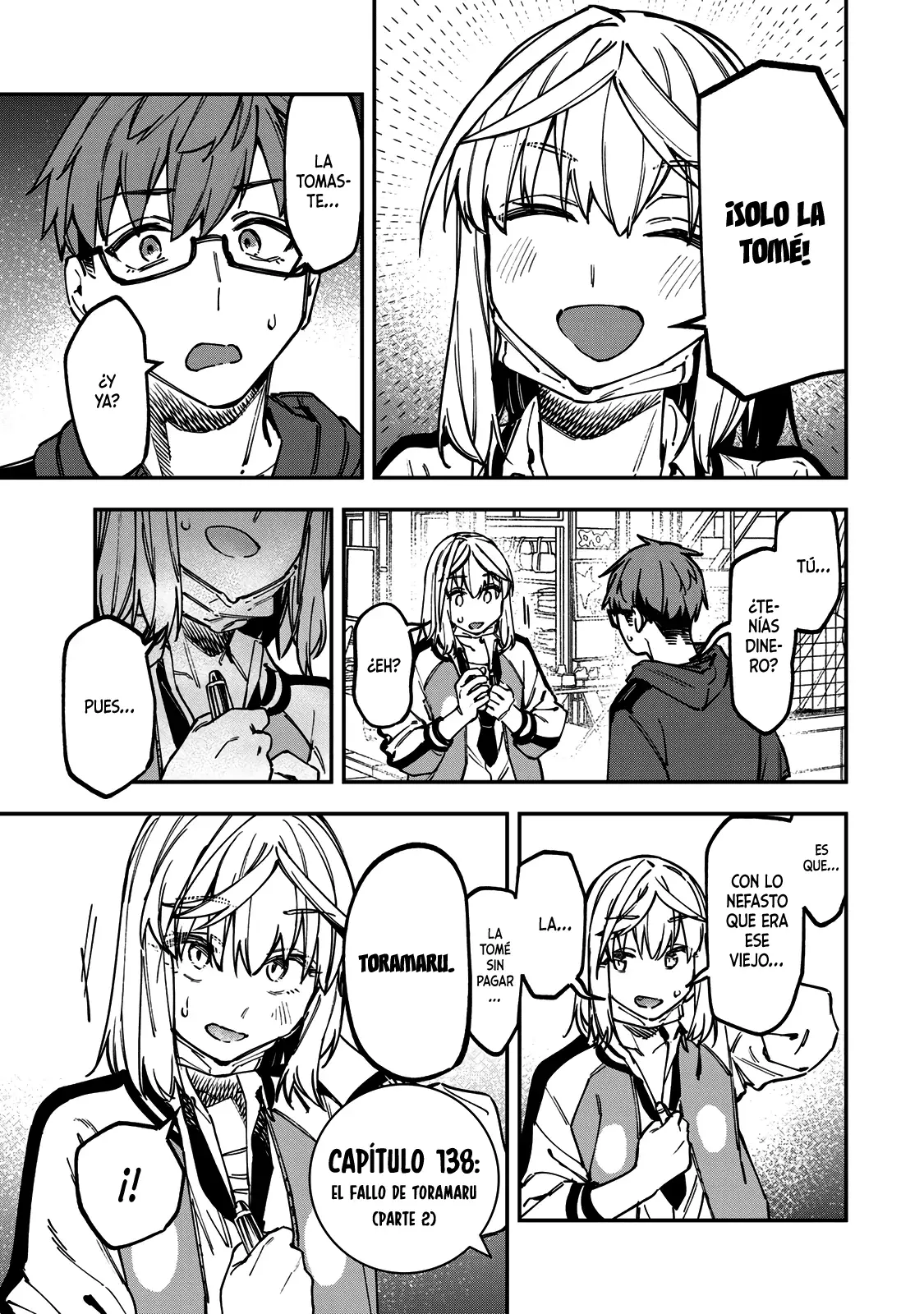Seitokai ni mo Ana wa Aru! Capitulo 138: El fallo de Toramaru 2 página 2