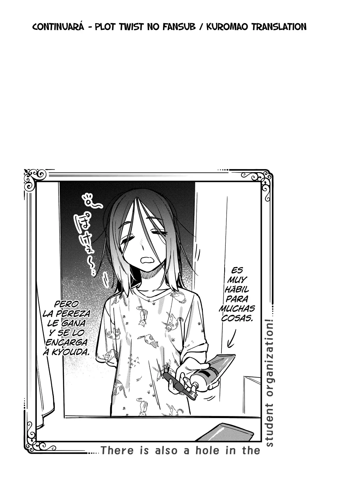 Seitokai ni mo Ana wa Aru! Capitulo 139: Shiomi decaída página 10