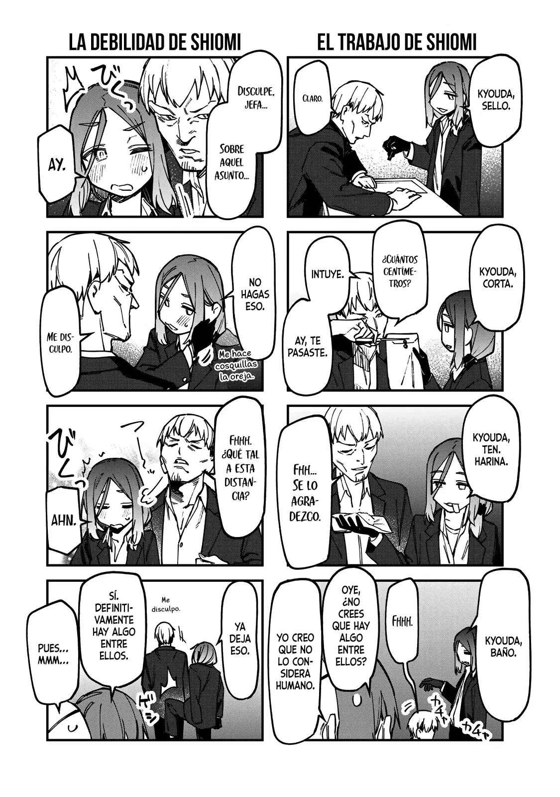 Seitokai ni mo Ana wa Aru! Capitulo 139: Shiomi decaída página 5