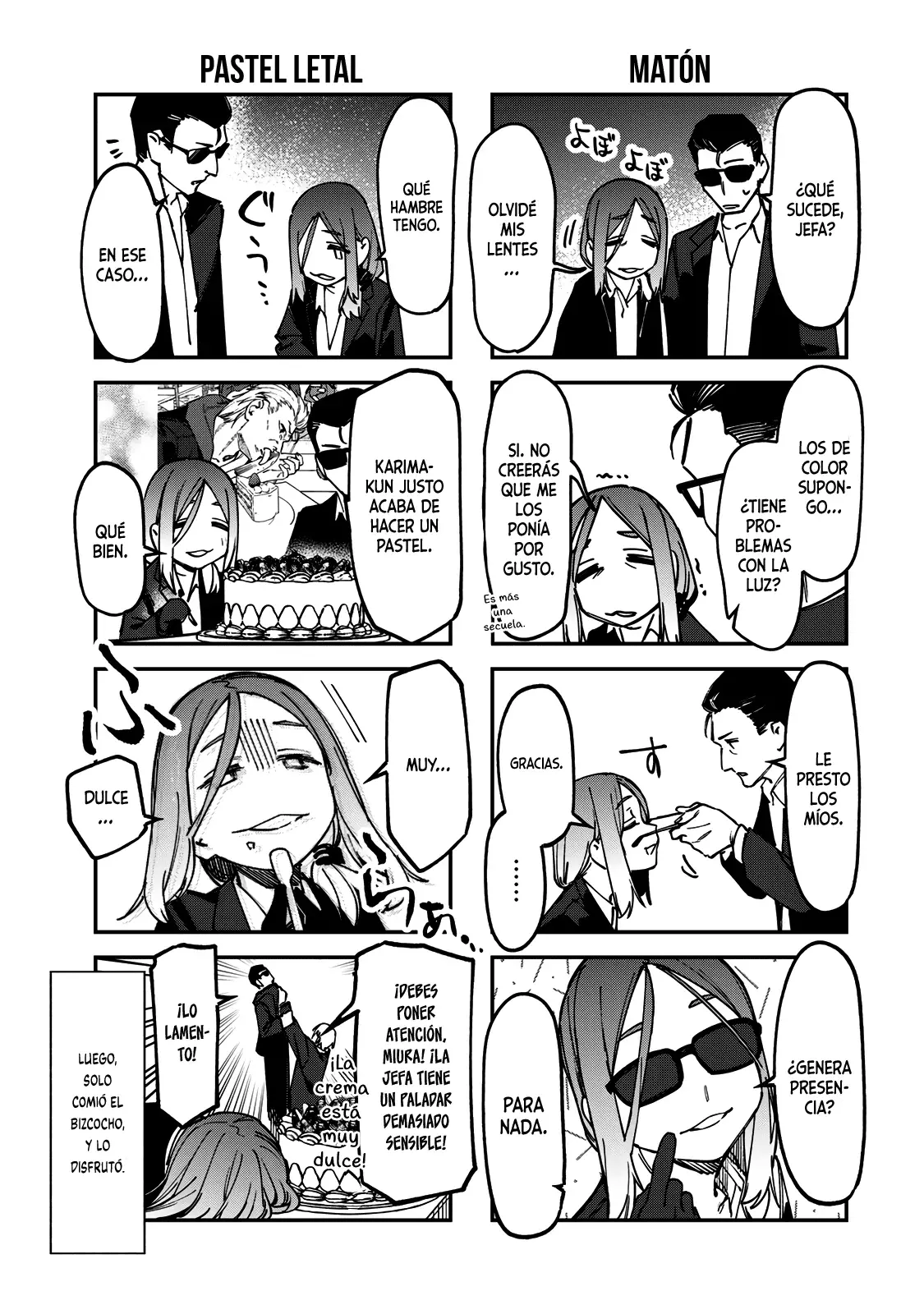 Seitokai ni mo Ana wa Aru! Capitulo 139: Shiomi decaída página 6