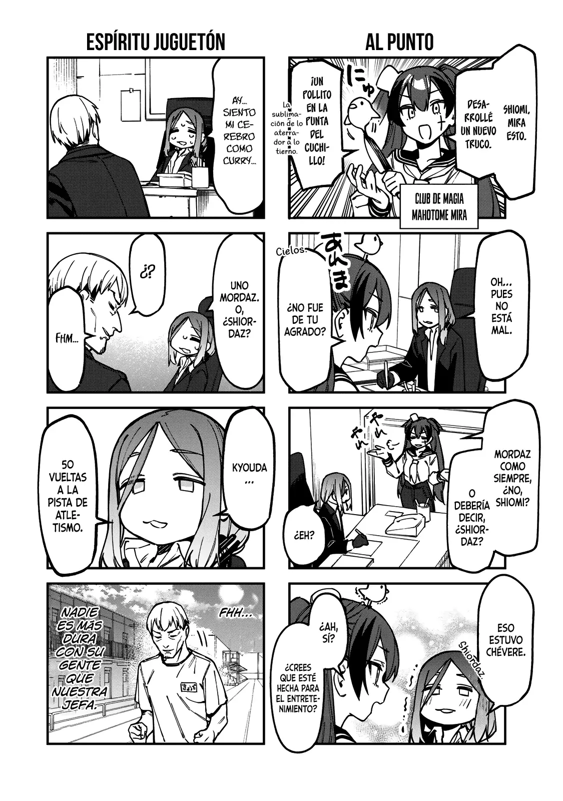 Seitokai ni mo Ana wa Aru! Capitulo 139: Shiomi decaída página 7