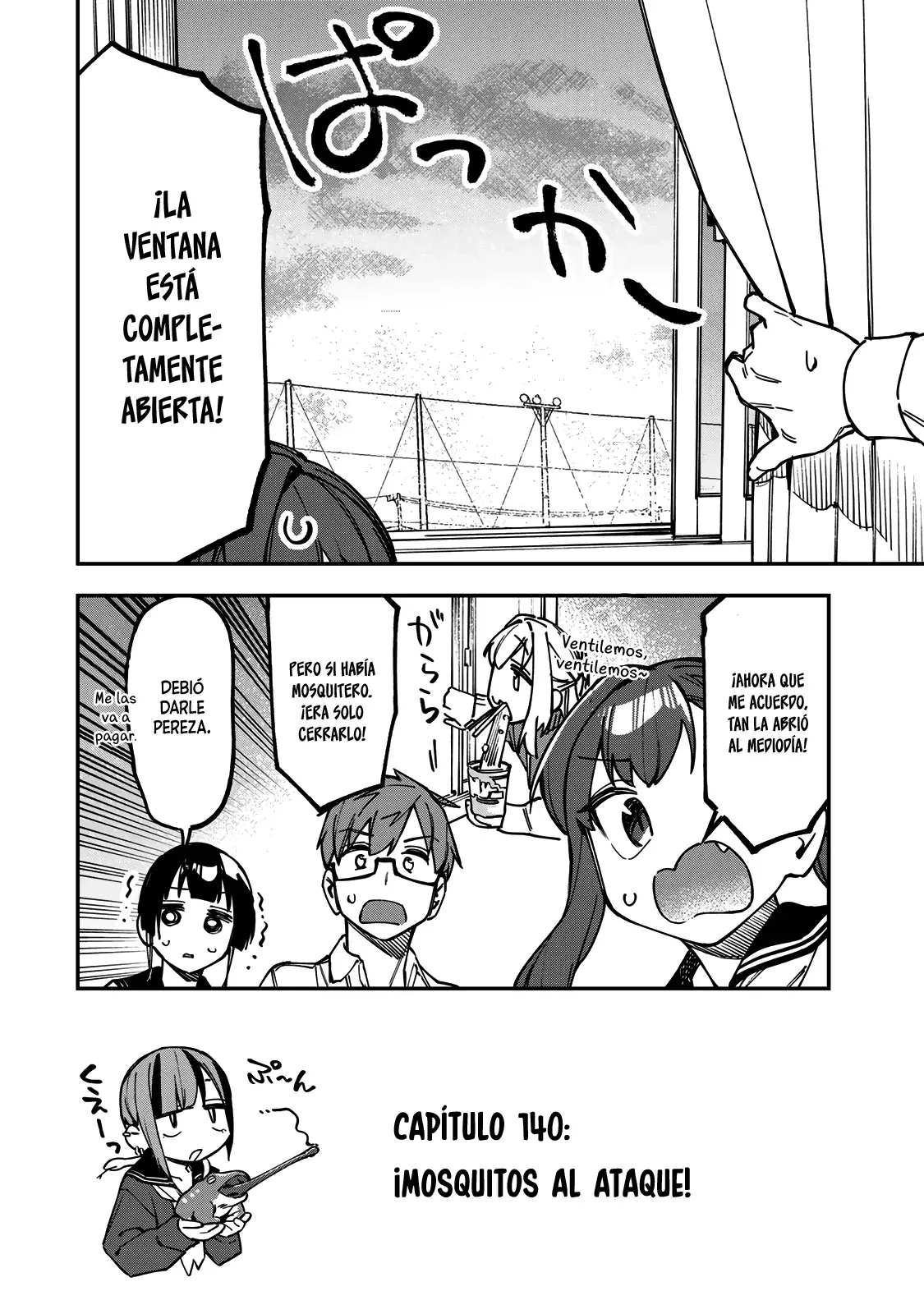 Seitokai ni mo Ana wa Aru! Capitulo 140: ¡Mosquitos al ataque! página 3