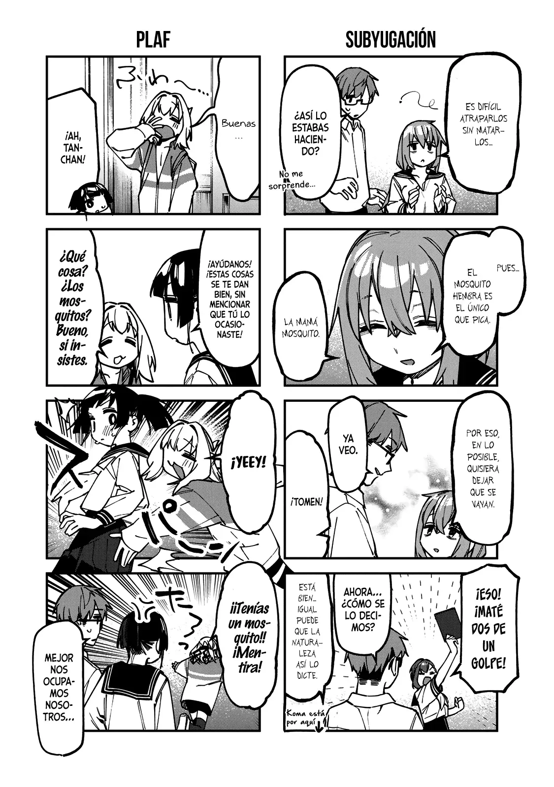 Seitokai ni mo Ana wa Aru! Capitulo 140: ¡Mosquitos al ataque! página 5