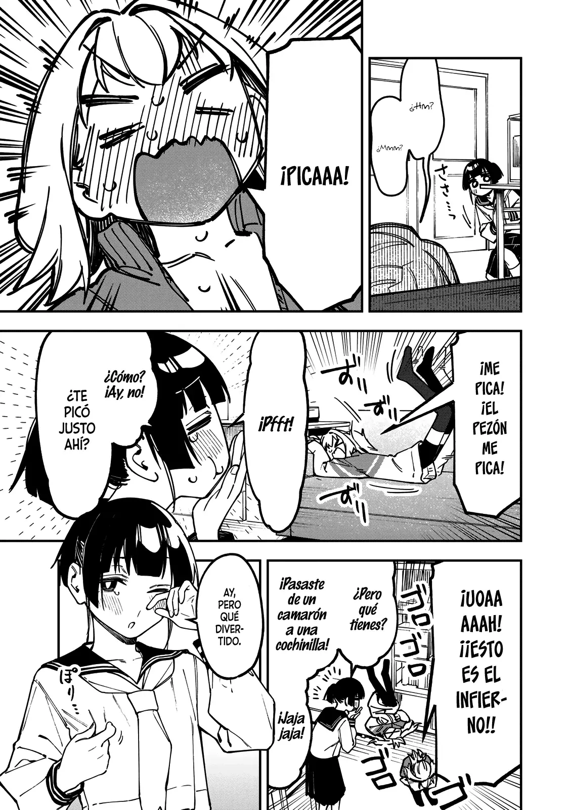 Seitokai ni mo Ana wa Aru! Capitulo 140: ¡Mosquitos al ataque! página 8