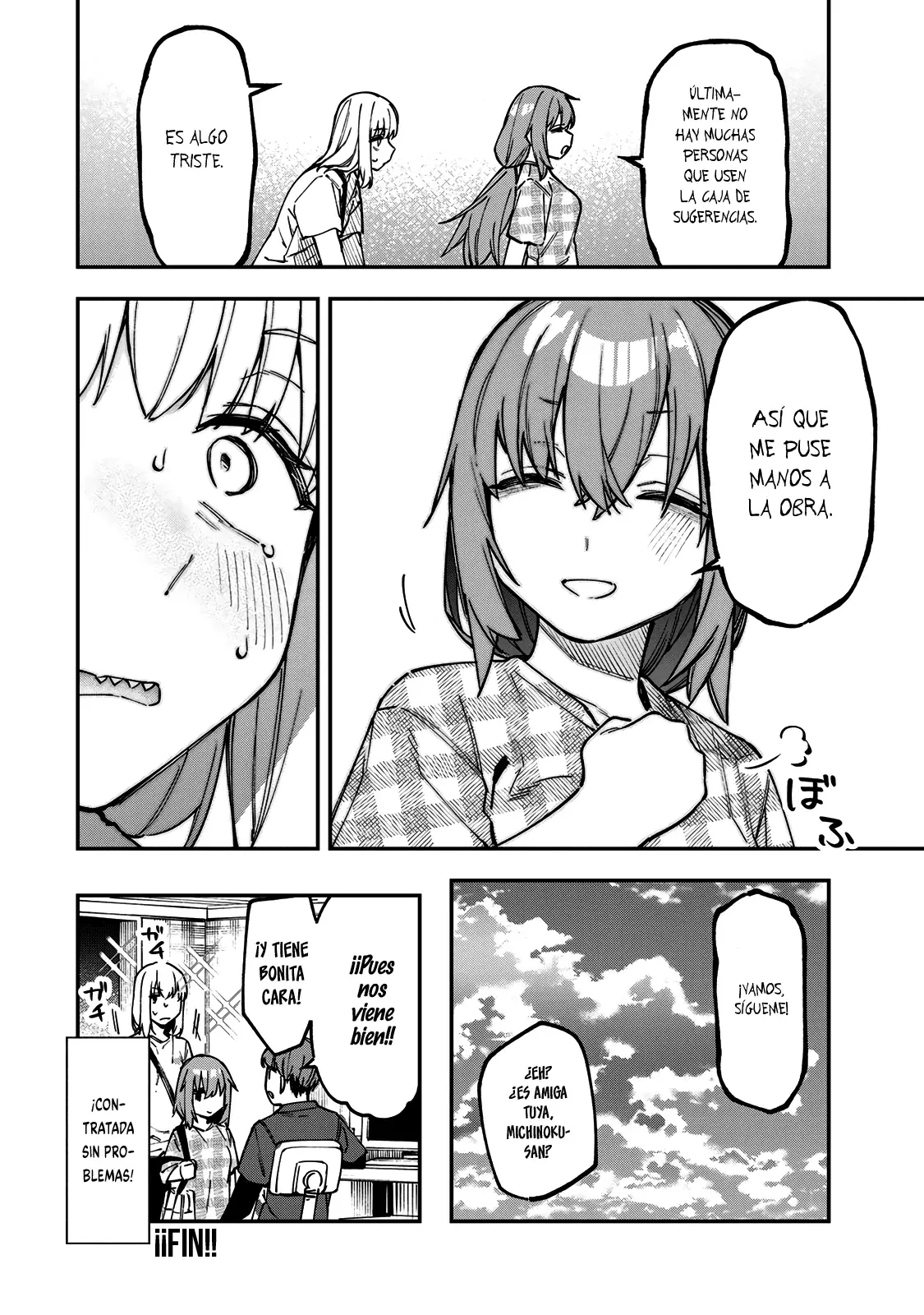 Seitokai ni mo Ana wa Aru! Capitulo 141: ¡Tú puedes, Toramaru! página 9
