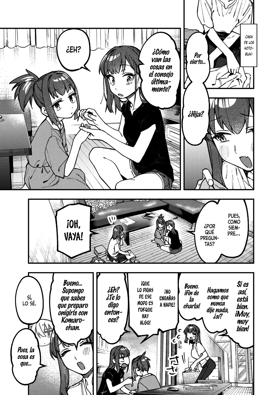 Seitokai ni mo Ana wa Aru! Capitulo 142: ¡Yo también quiero abrazarte! página 2