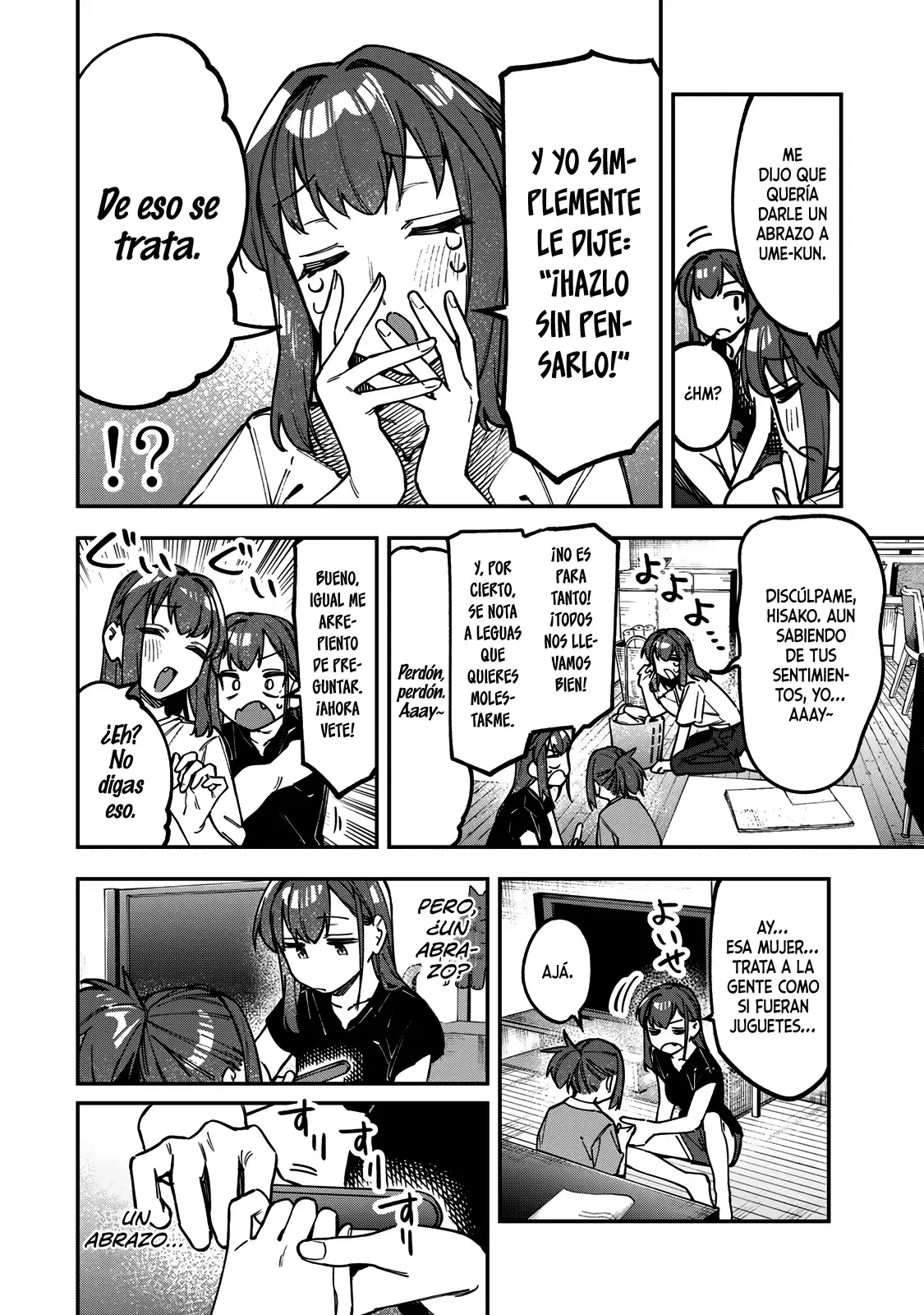 Seitokai ni mo Ana wa Aru! Capitulo 142: ¡Yo también quiero abrazarte! página 3