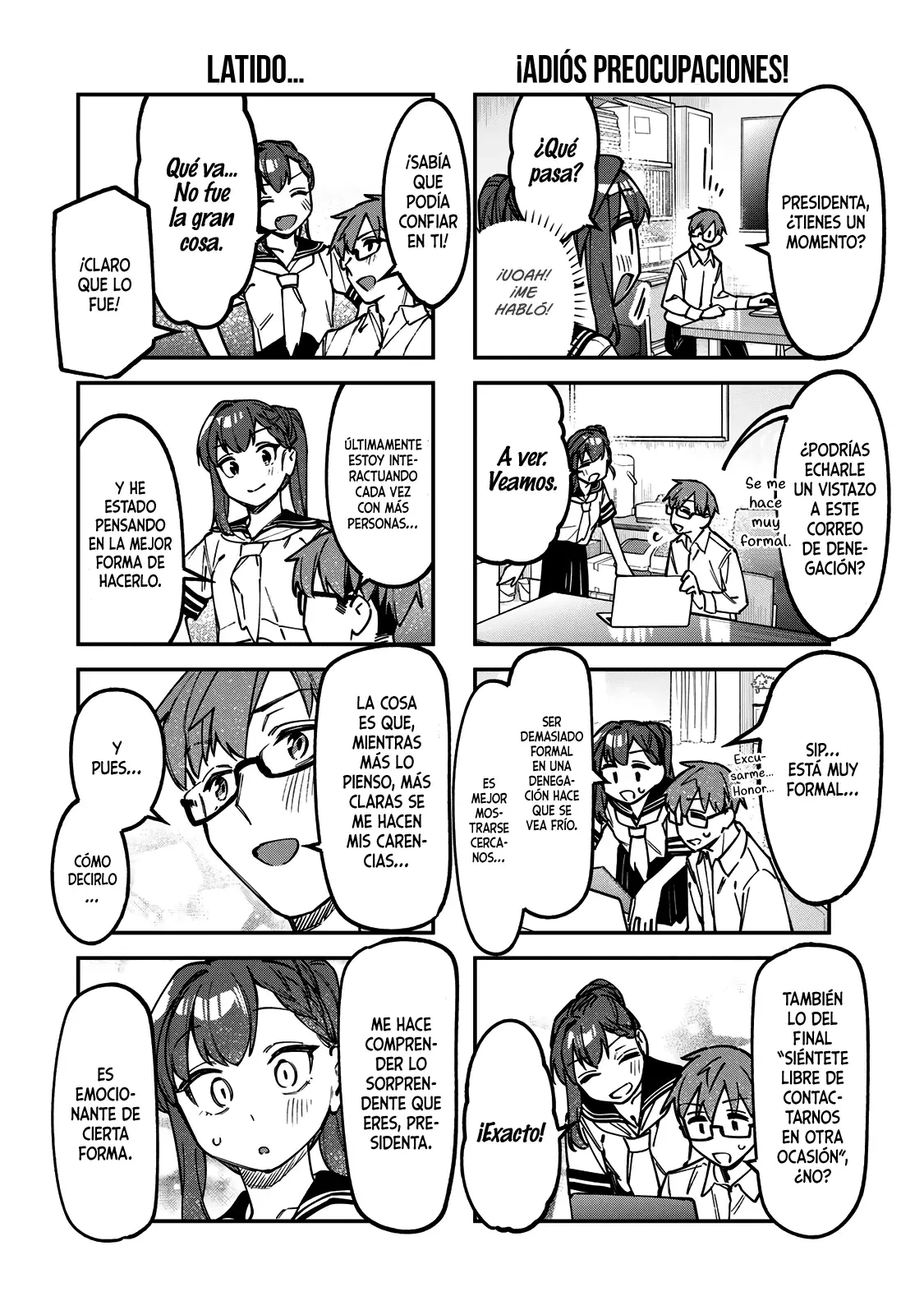 Seitokai ni mo Ana wa Aru! Capitulo 142: ¡Yo también quiero abrazarte! página 5