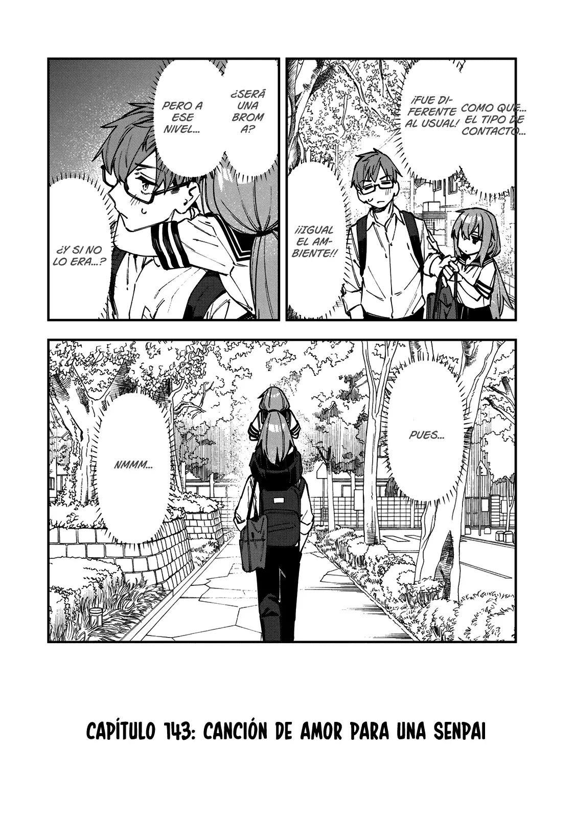 Seitokai ni mo Ana wa Aru! Capitulo 143: Canción de amor para una senpai página 3