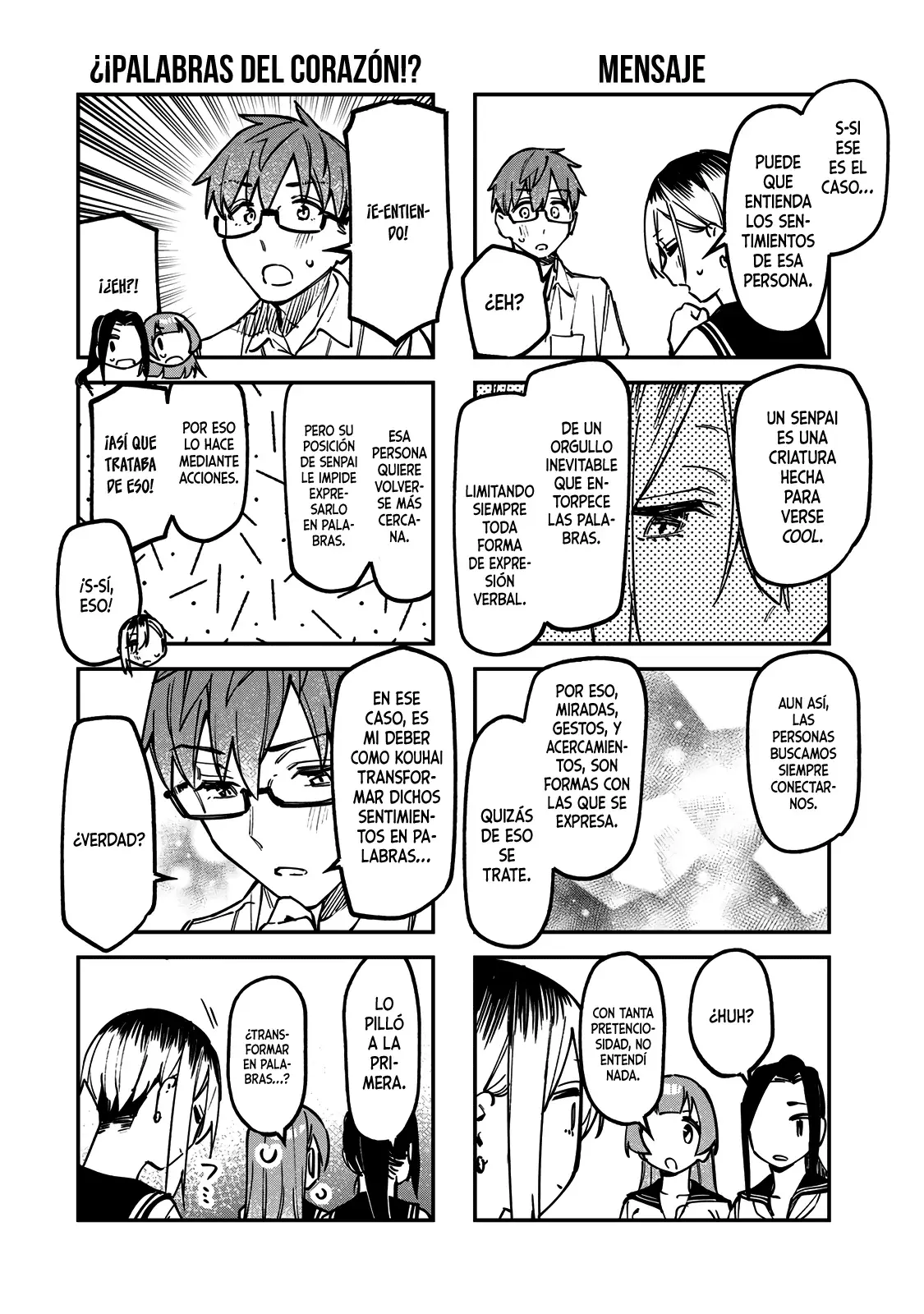 Seitokai ni mo Ana wa Aru! Capitulo 143: Canción de amor para una senpai página 7