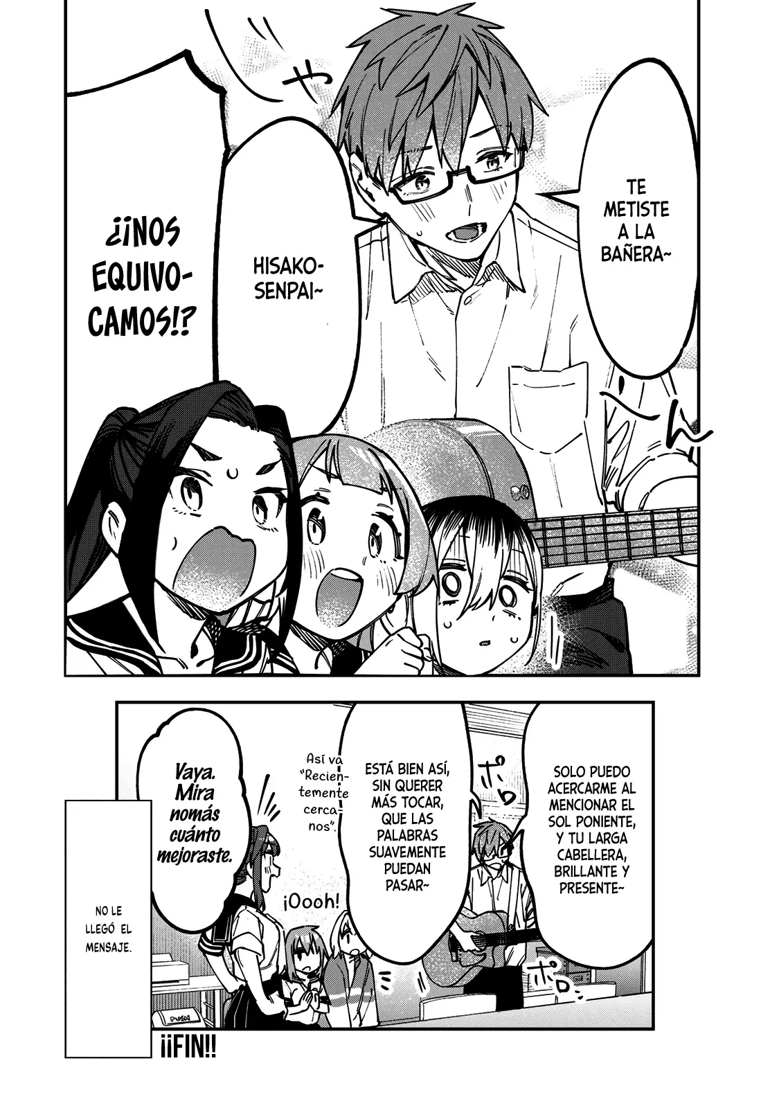 Seitokai ni mo Ana wa Aru! Capitulo 143: Canción de amor para una senpai página 9