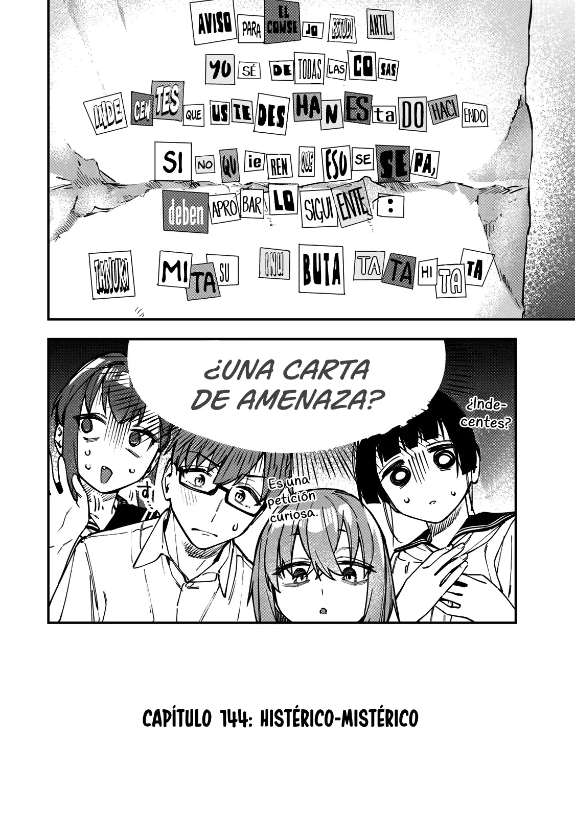 Seitokai ni mo Ana wa Aru! Capitulo 144: Histérico-Mistérico página 3