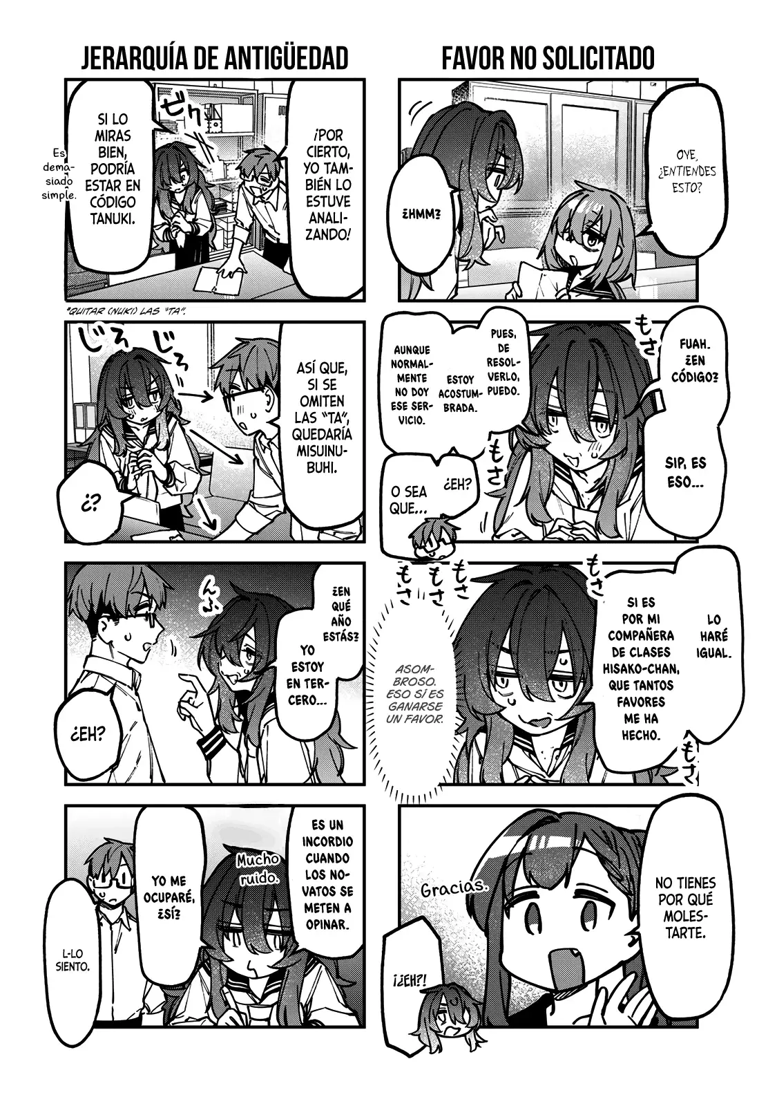 Seitokai ni mo Ana wa Aru! Capitulo 144: Histérico-Mistérico página 5