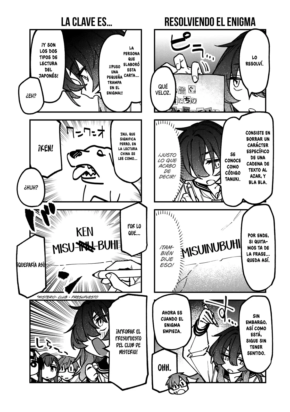 Seitokai ni mo Ana wa Aru! Capitulo 144: Histérico-Mistérico página 6