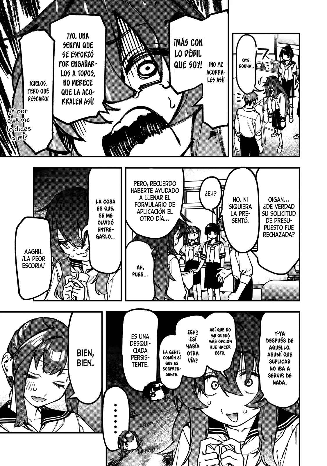 Seitokai ni mo Ana wa Aru! Capitulo 144: Histérico-Mistérico página 8