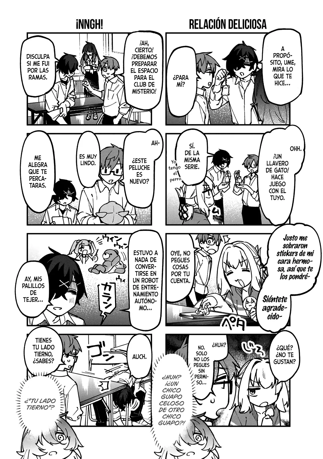 Seitokai ni mo Ana wa Aru! Capitulo 145: Tres chicos juntos, es muy candente página 7
