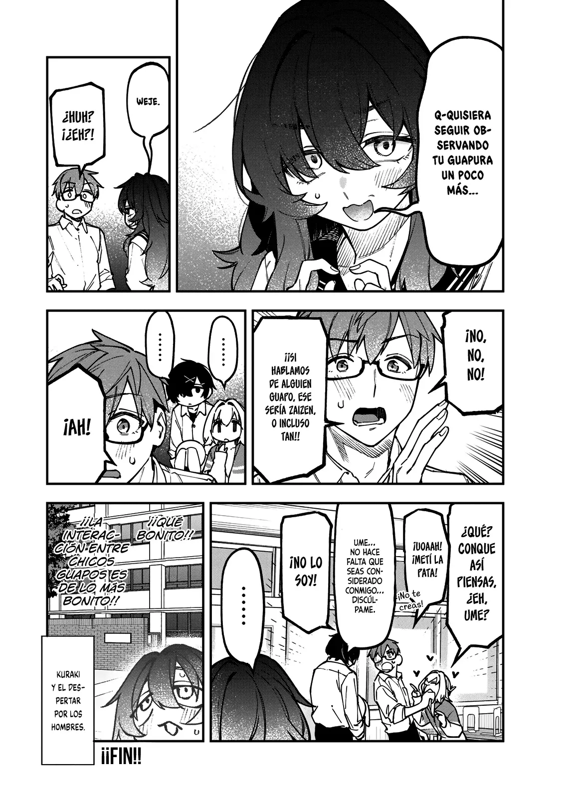 Seitokai ni mo Ana wa Aru! Capitulo 145: Tres chicos juntos, es muy candente página 9