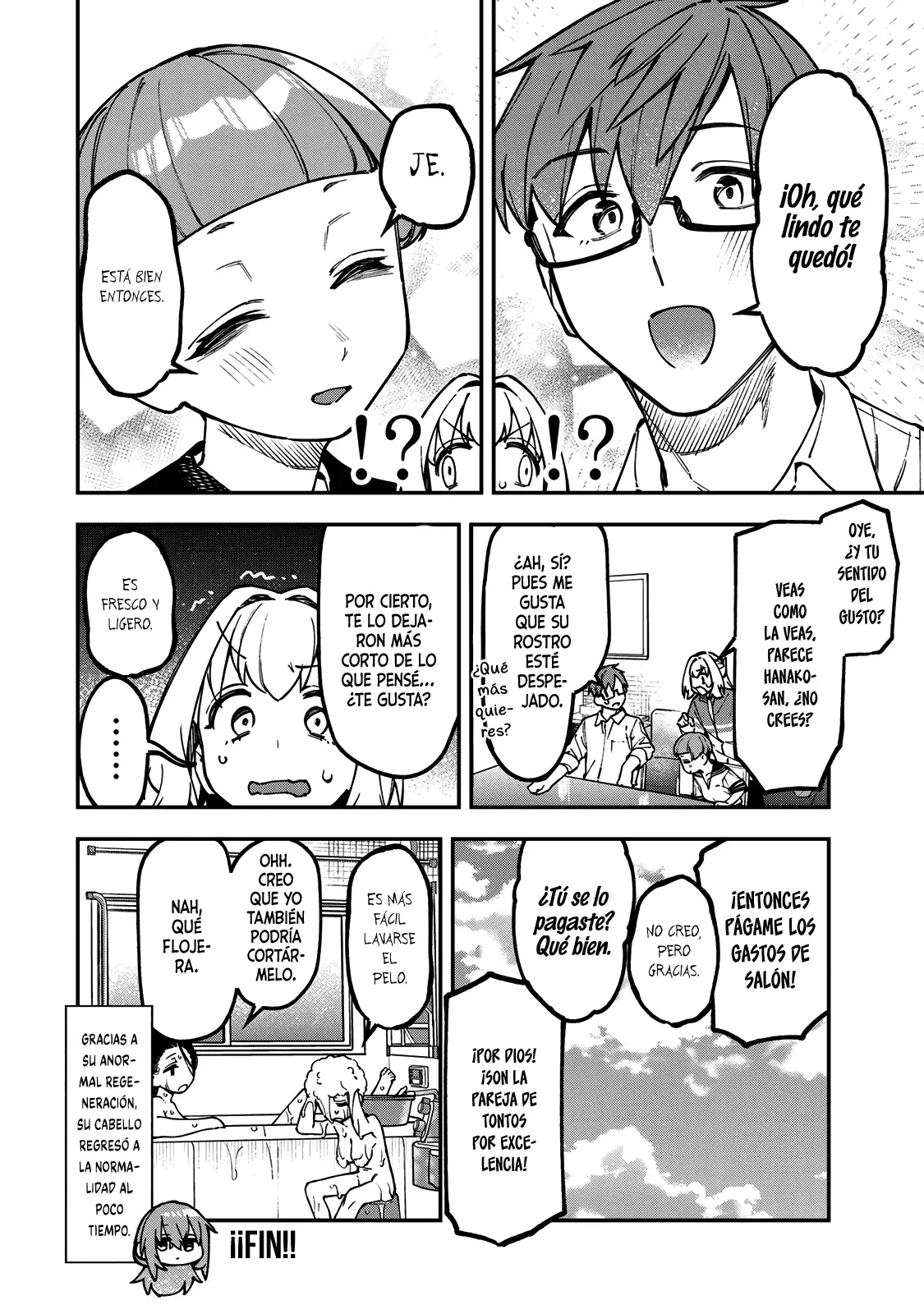Seitokai ni mo Ana wa Aru! Capitulo 146: Corte de pelo tajante página 9