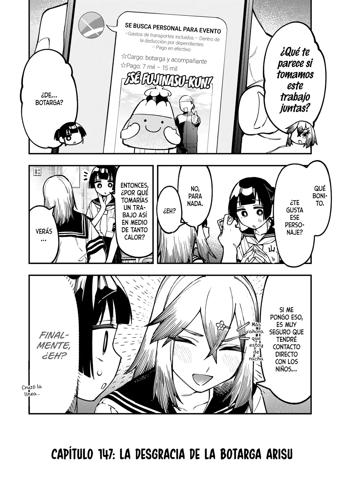 Seitokai ni mo Ana wa Aru! Capitulo 147: La desgracia de la botarga Arisu página 3