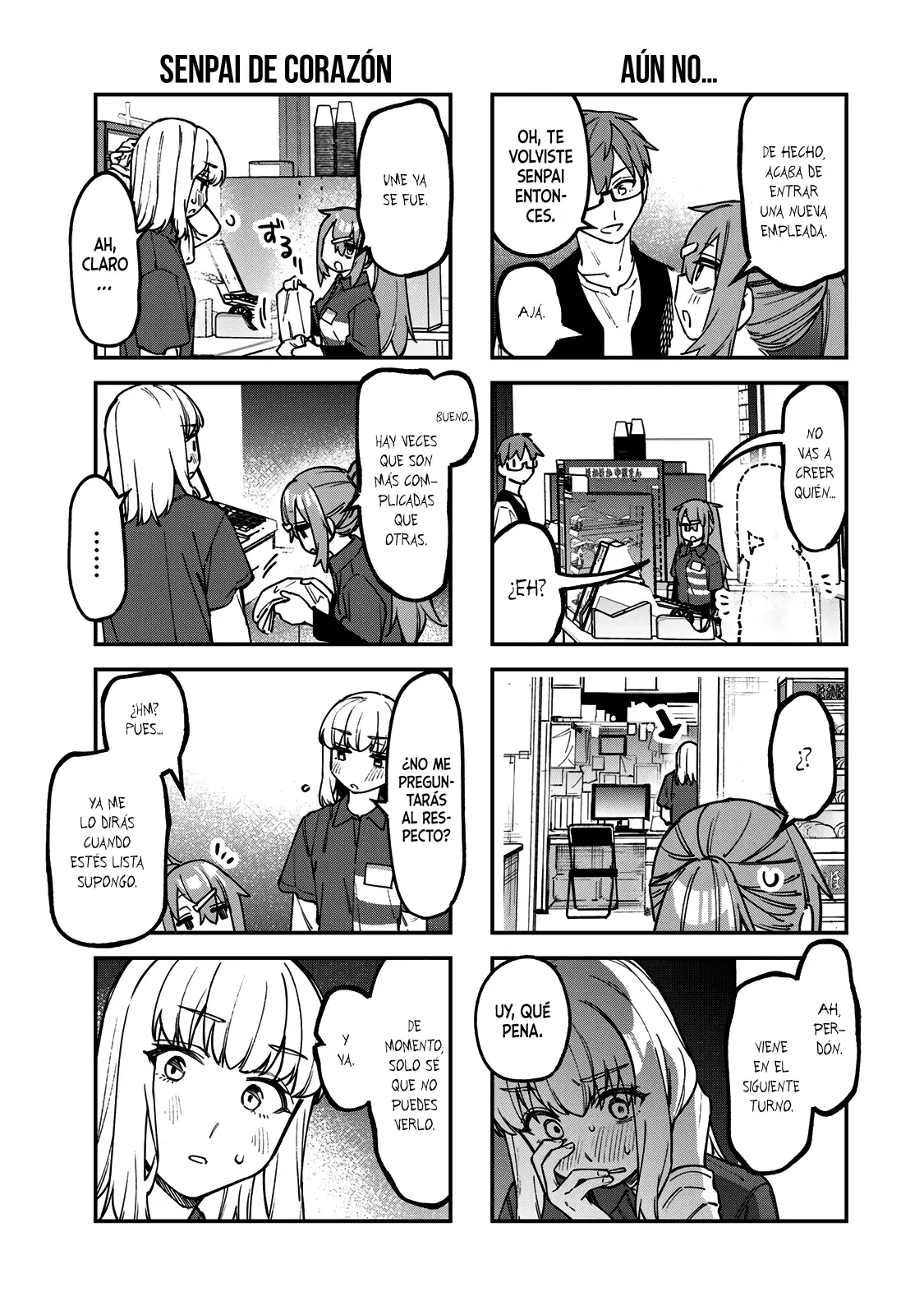 Seitokai ni mo Ana wa Aru! Capitulo 148: Toramaru-kouhai y Komaro-senpai página 6