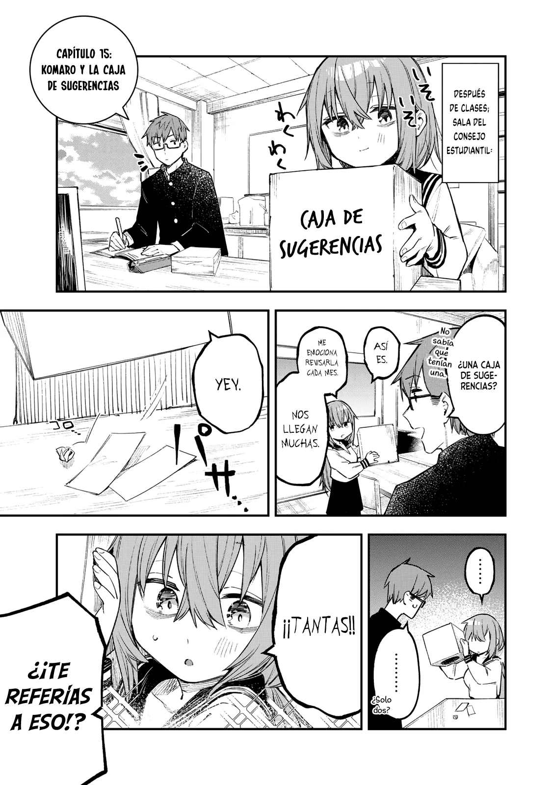 Seitokai ni mo Ana wa Aru! Capitulo 15: Komaro y la caja de sugerencias página 2