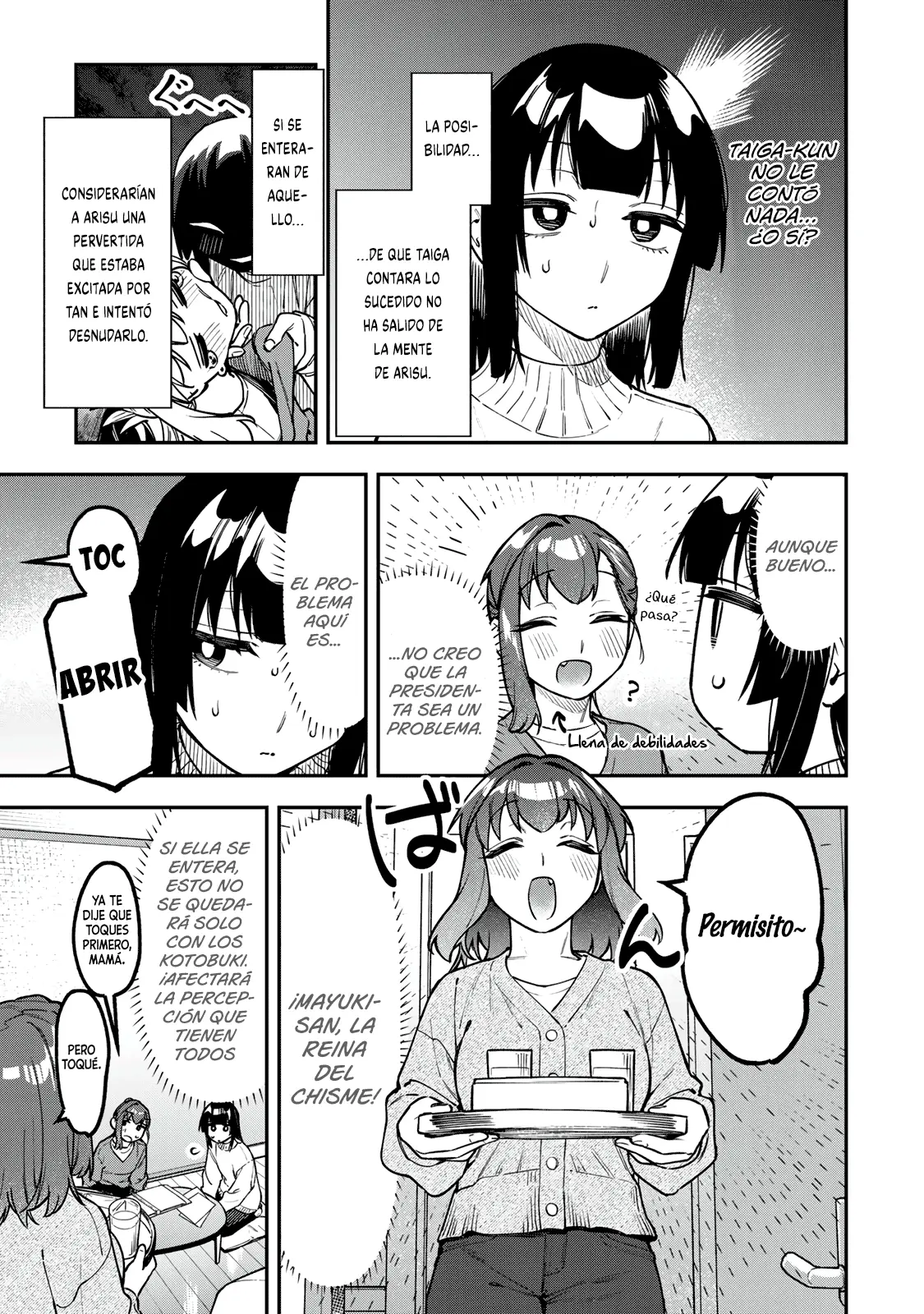 Seitokai ni mo Ana wa Aru! Capitulo 161 página 4