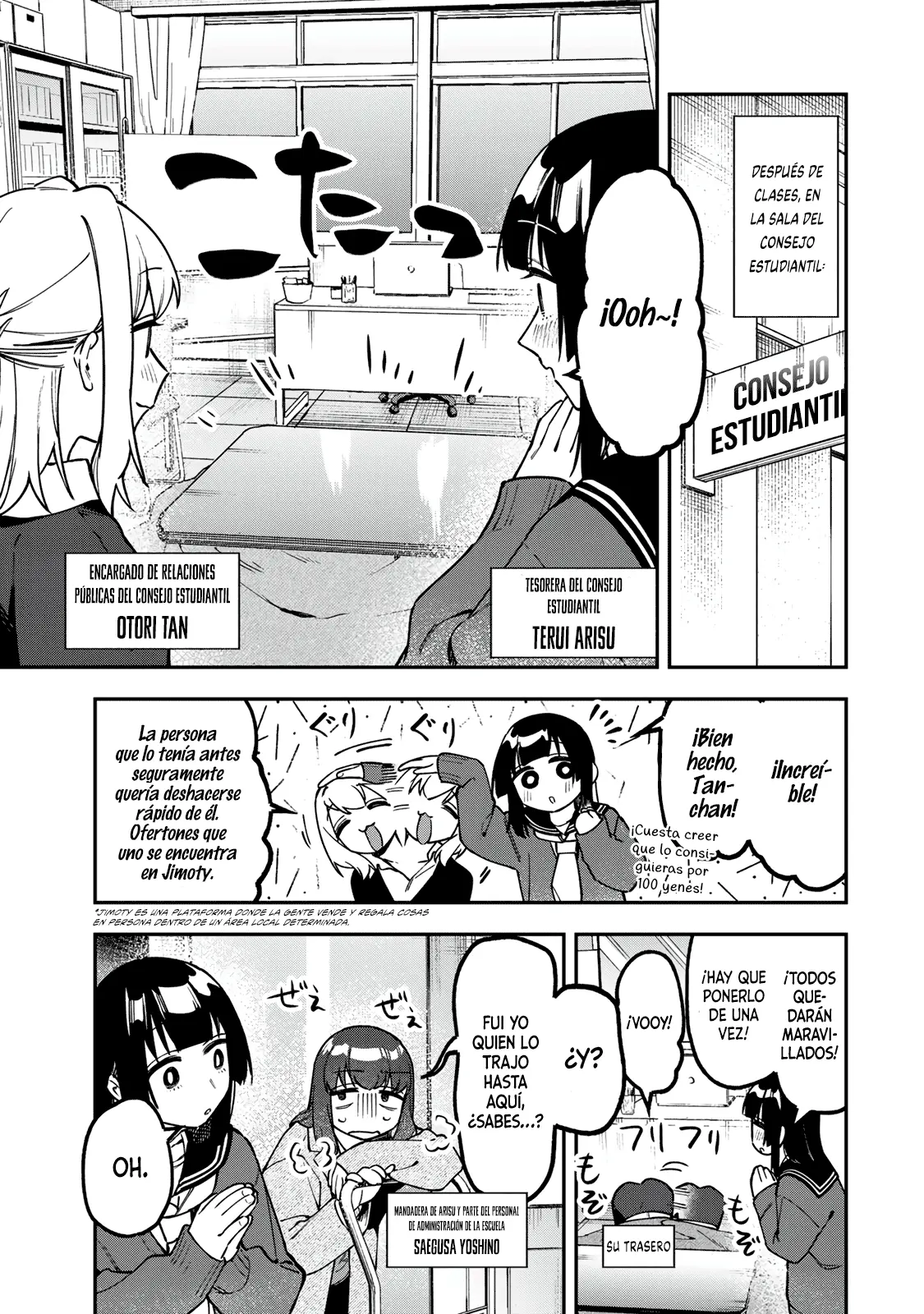 Seitokai ni mo Ana wa Aru! Capitulo 163 página 2