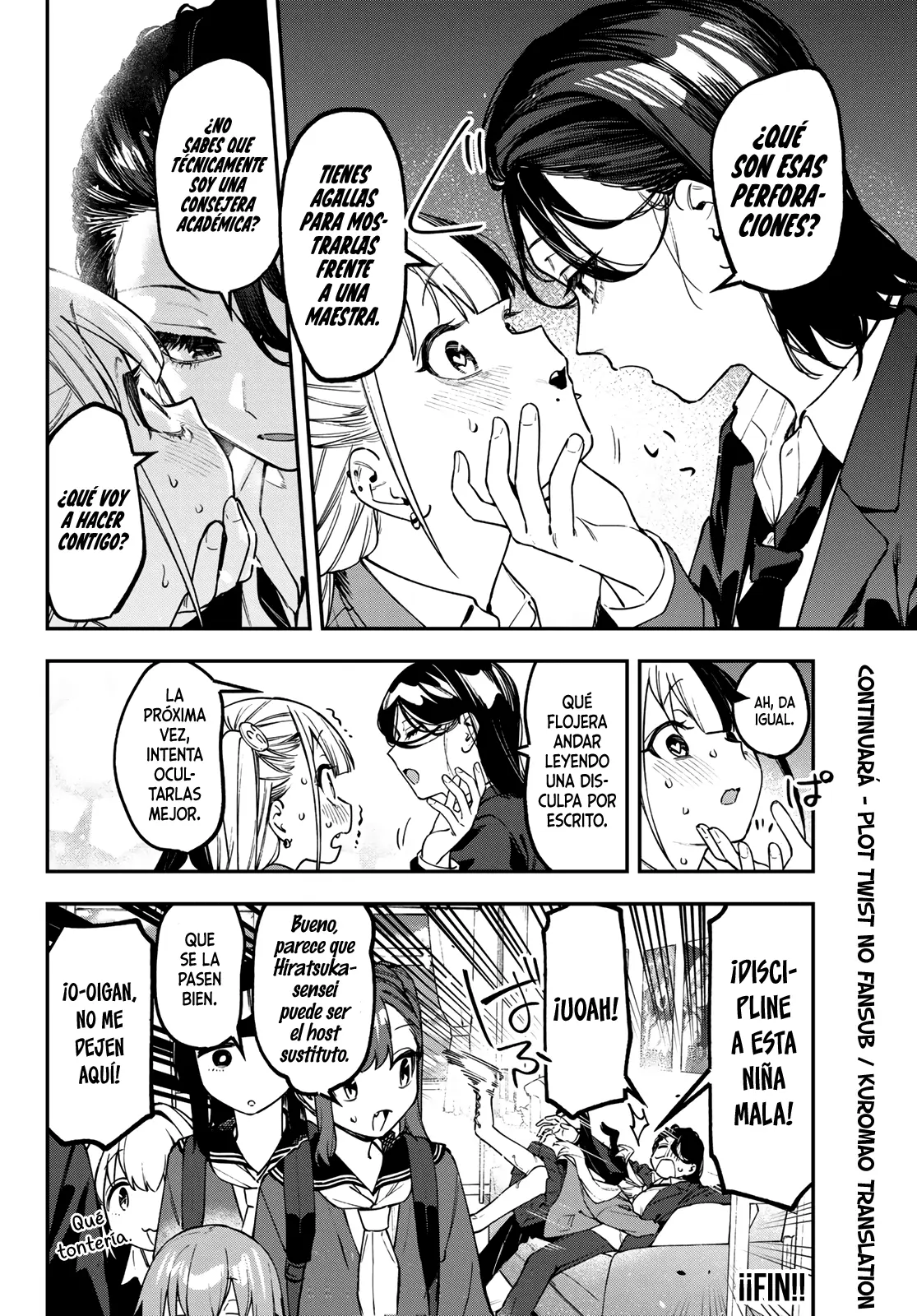 Seitokai ni mo Ana wa Aru! Capitulo 169 página 9