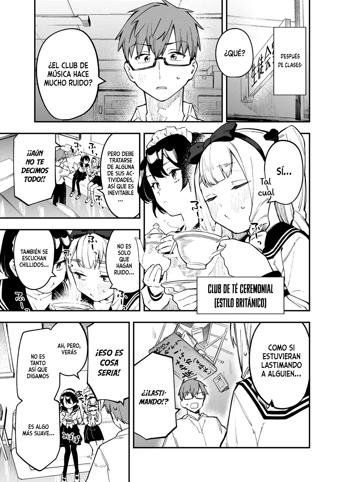 Seitokai ni mo Ana wa Aru! Capitulo 17: Kouki-chan y el club de música ligera página 2