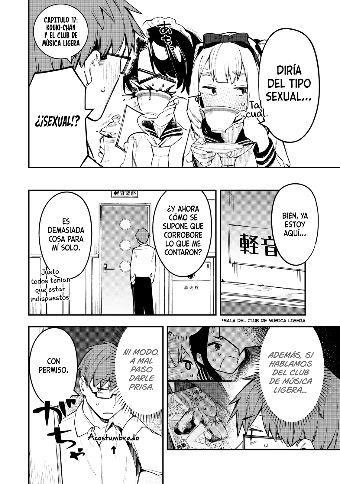 Seitokai ni mo Ana wa Aru! Capitulo 17: Kouki-chan y el club de música ligera página 3