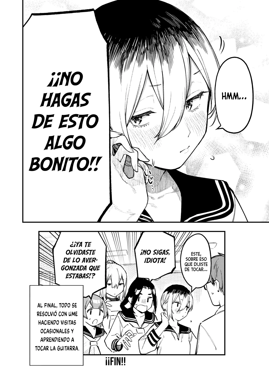 Seitokai ni mo Ana wa Aru! Capitulo 17: Kouki-chan y el club de música ligera página 9