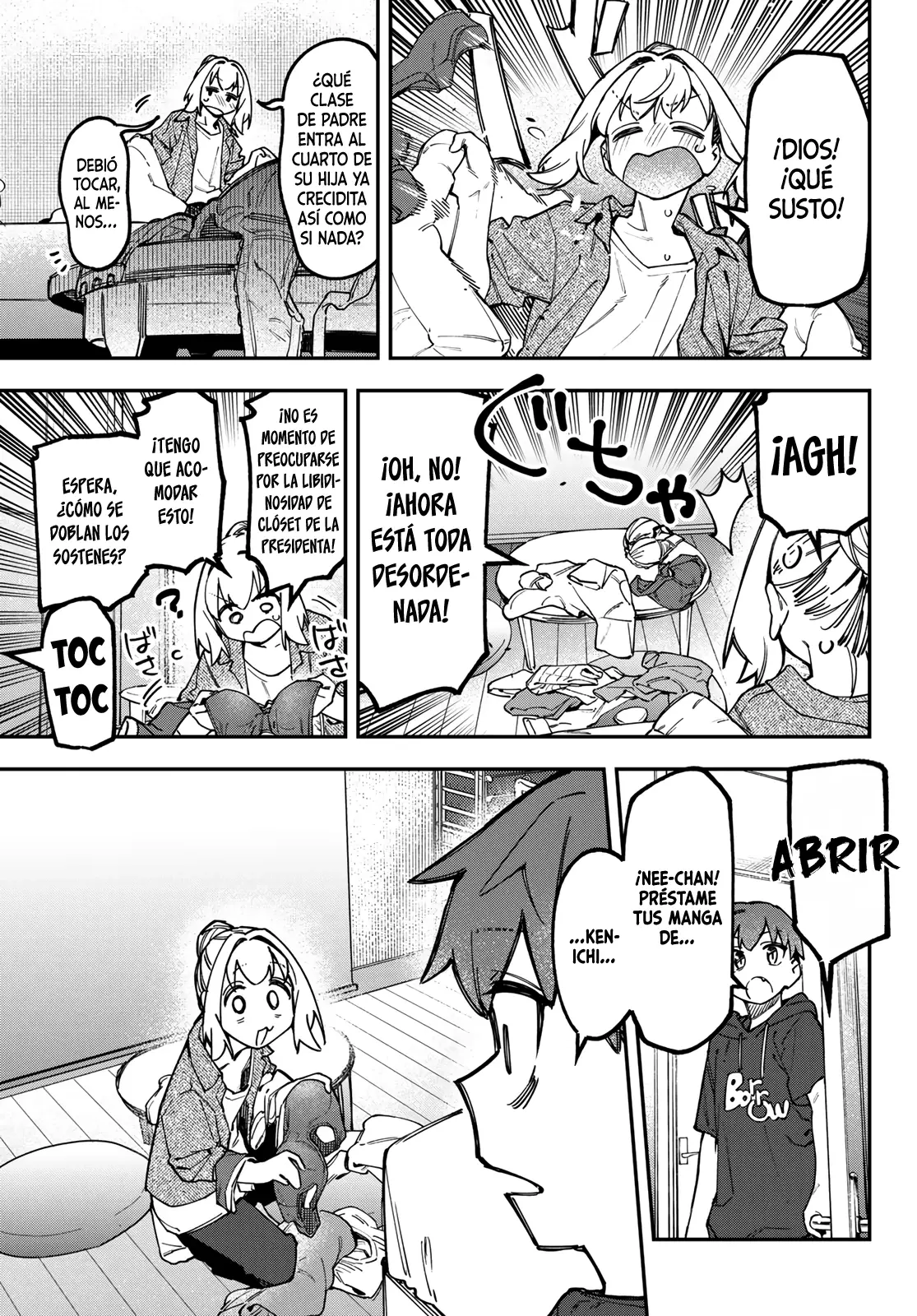Seitokai ni mo Ana wa Aru! Capitulo 176 página 8