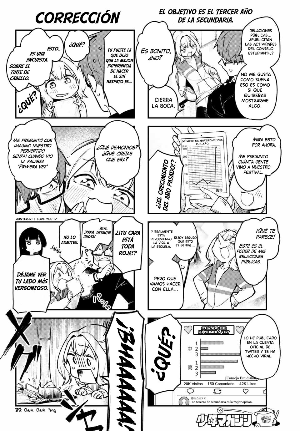 Seitokai ni mo Ana wa Aru! Capitulo 2: Caliente, Robusto y Grande página 6