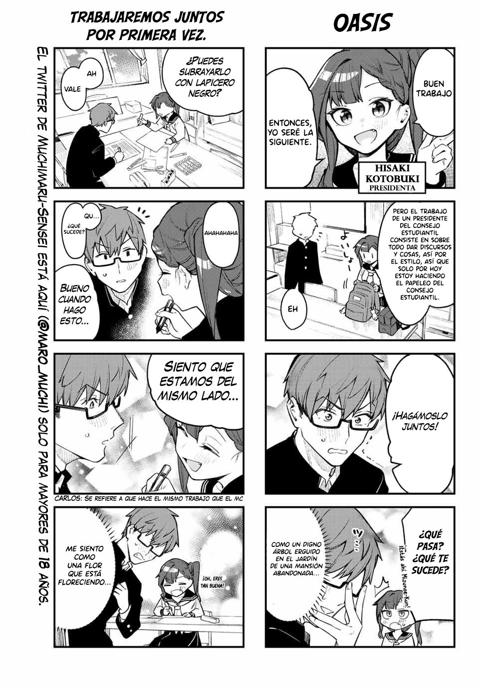 Seitokai ni mo Ana wa Aru! Capitulo 2: Caliente, Robusto y Grande página 9