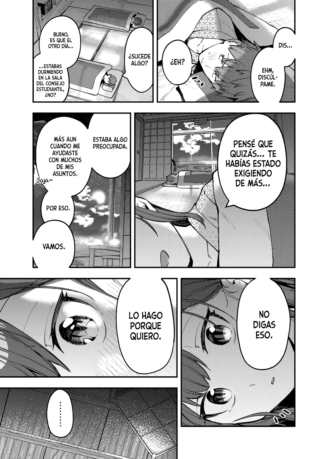 Seitokai ni mo Ana wa Aru! Capitulo 21: El viaje del consejo estudiantil (arco de la hora de dormir) página 8