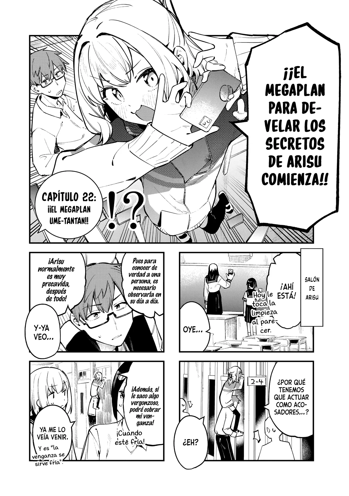 Seitokai ni mo Ana wa Aru! Capitulo 22: El megaplan Ume-Tantan página 3