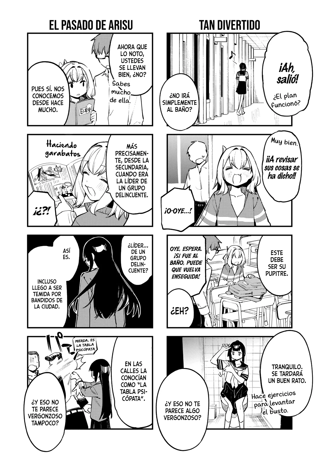 Seitokai ni mo Ana wa Aru! Capitulo 22: El megaplan Ume-Tantan página 5