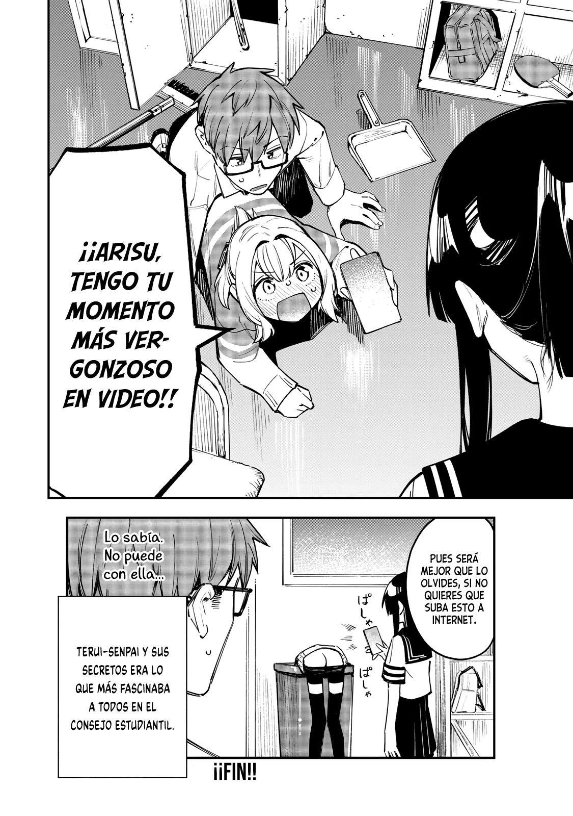 Seitokai ni mo Ana wa Aru! Capitulo 22: El megaplan Ume-Tantan página 9