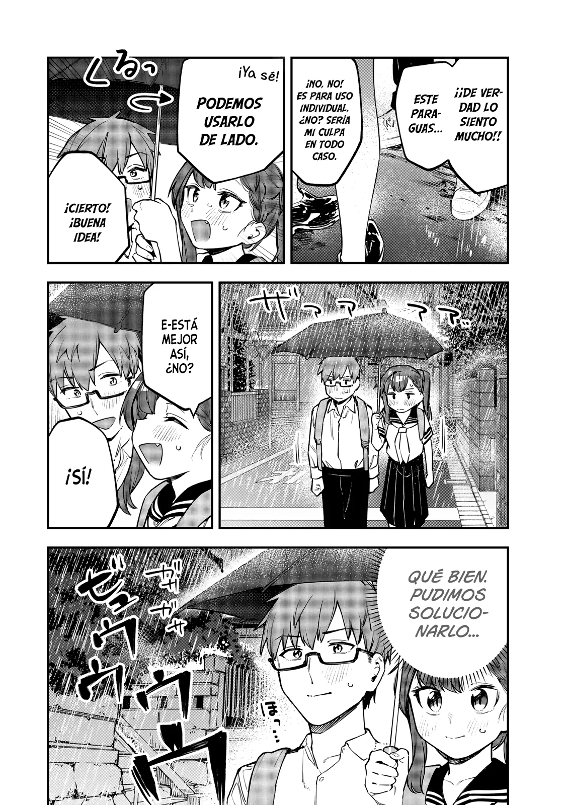 Seitokai ni mo Ana wa Aru! Capitulo 23: Lluvia intensa bajo un paraguas página 7
