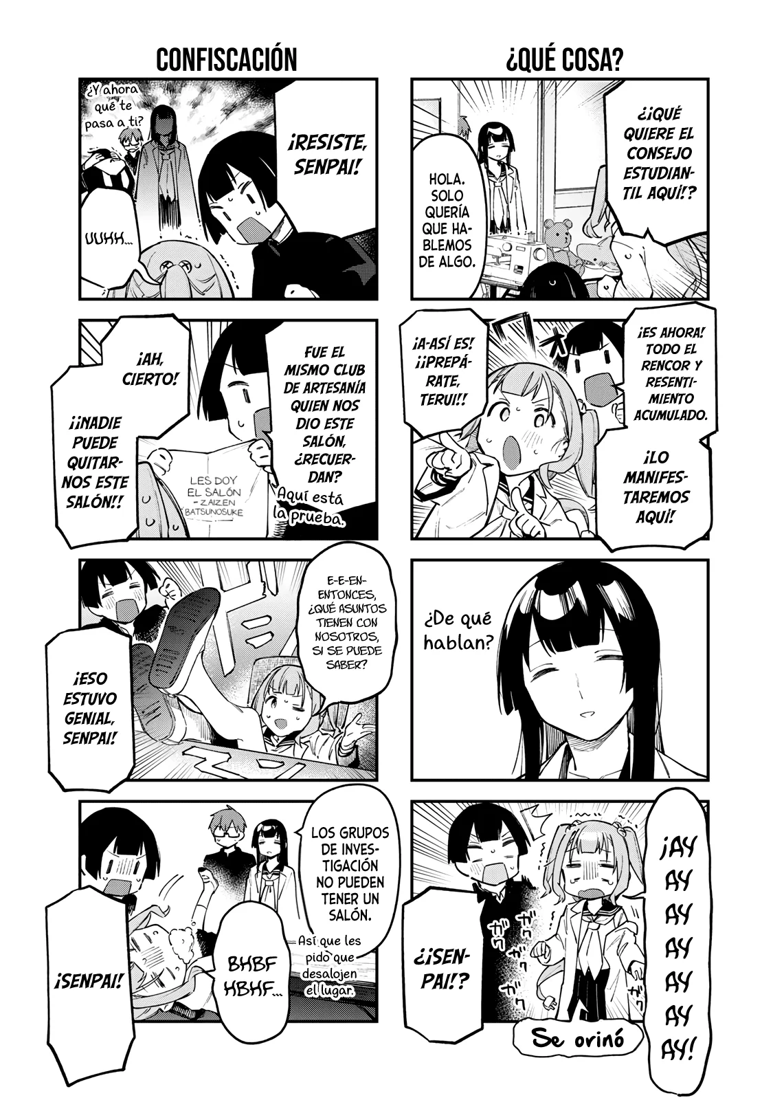 Seitokai ni mo Ana wa Aru! Capitulo 24: Simplemente tonto página 6