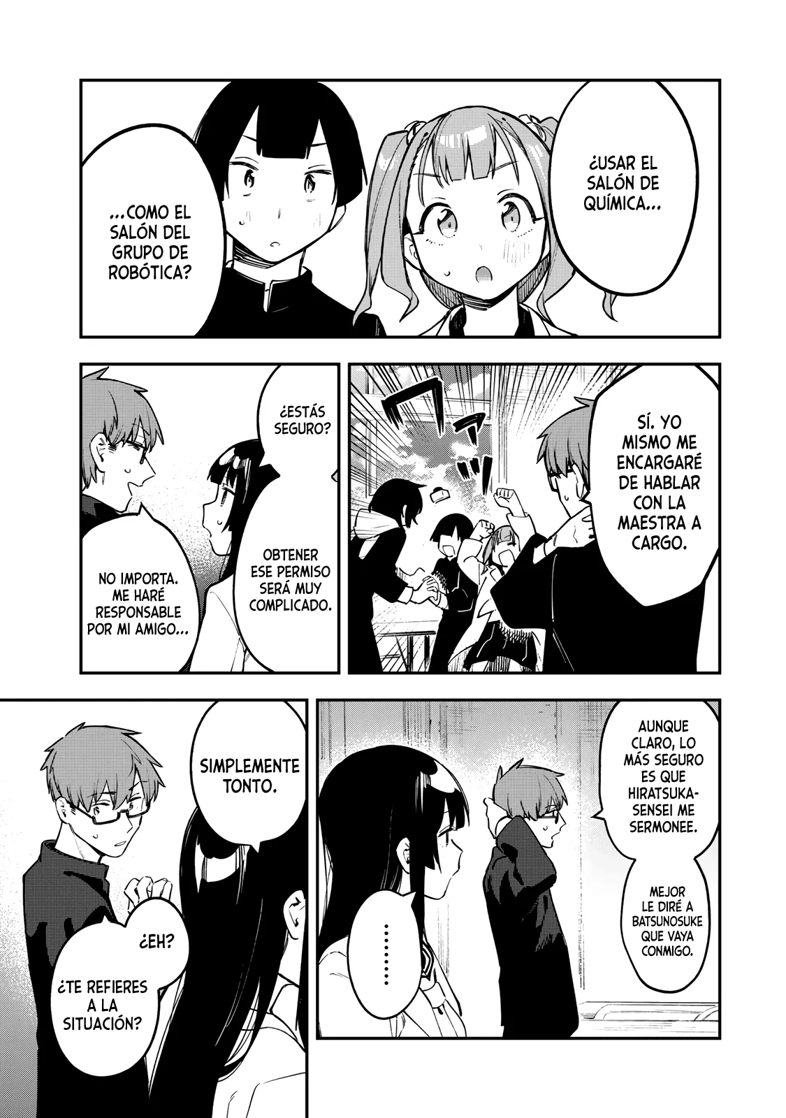 Seitokai ni mo Ana wa Aru! Capitulo 24: Simplemente tonto página 8