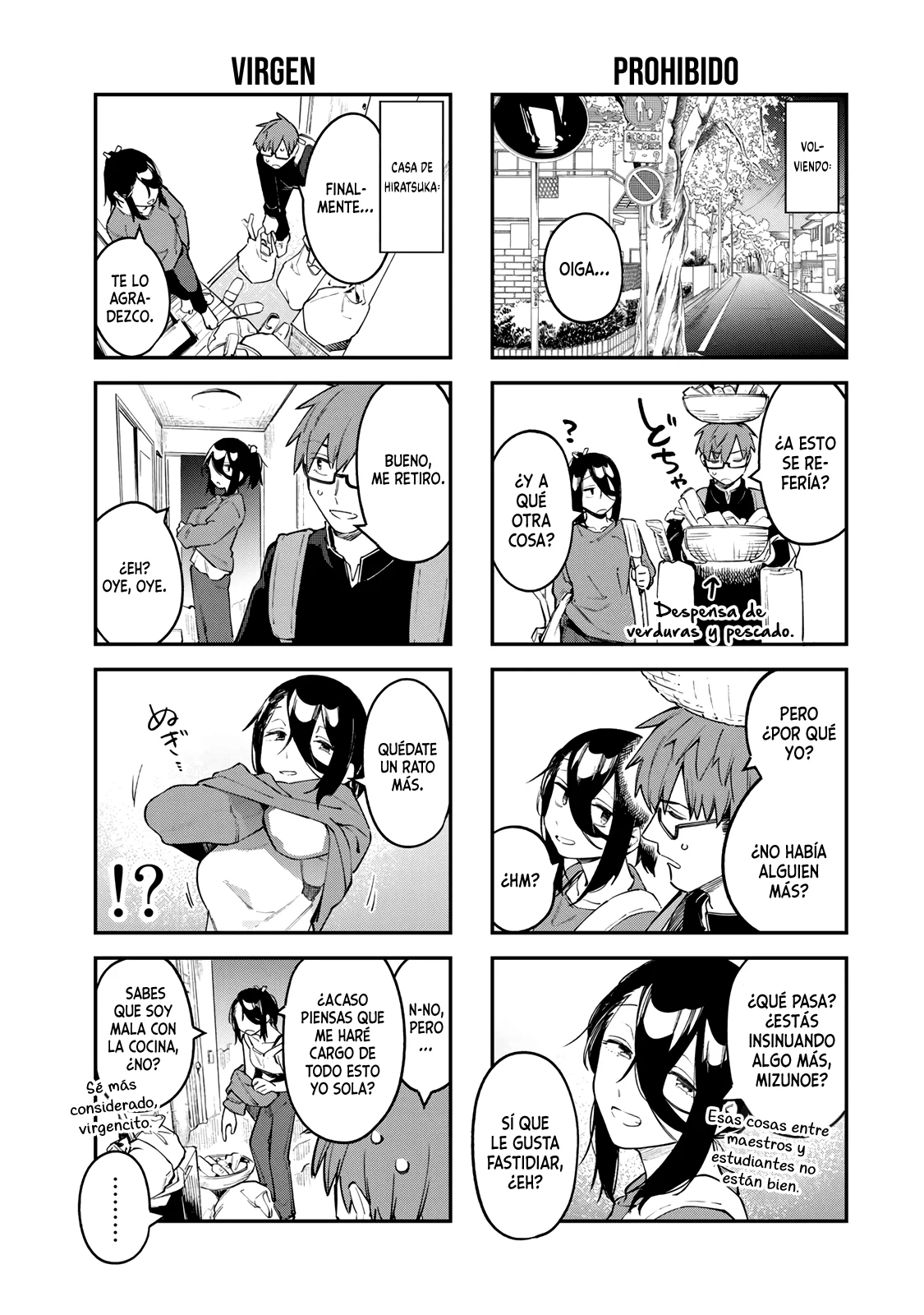 Seitokai ni mo Ana wa Aru! Capitulo 25: Ume y la sensei página 4