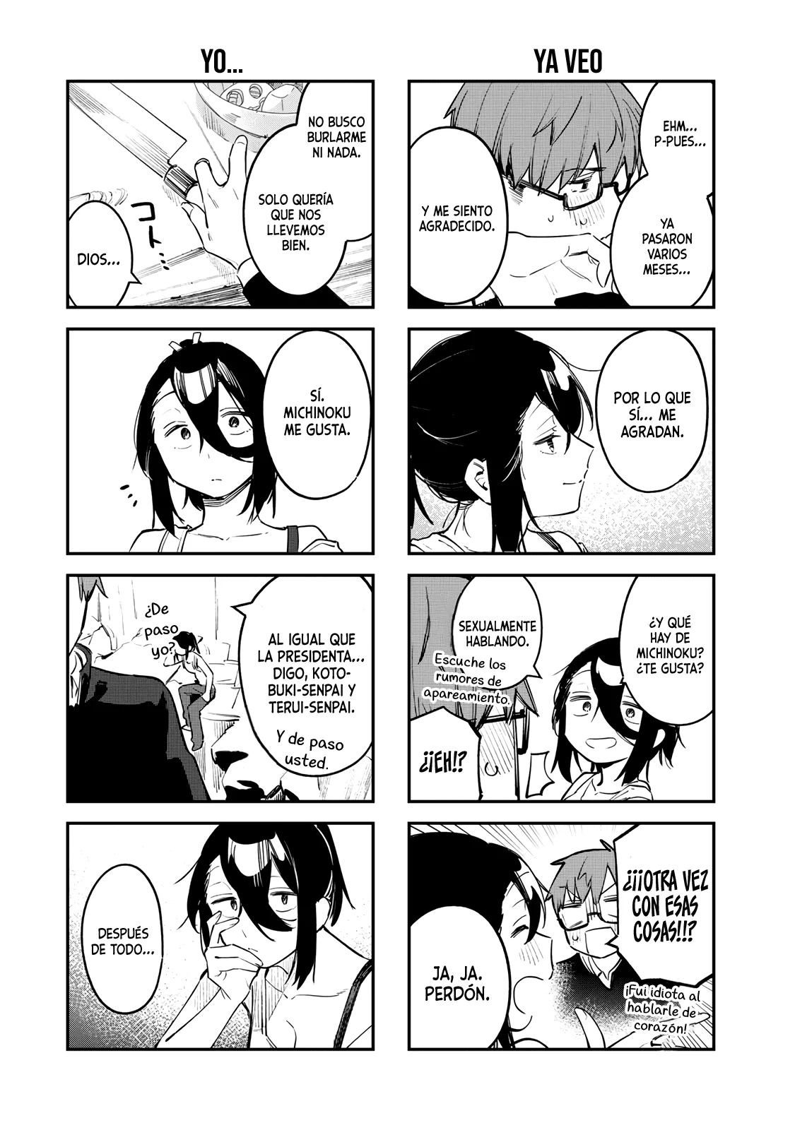 Seitokai ni mo Ana wa Aru! Capitulo 25: Ume y la sensei página 7