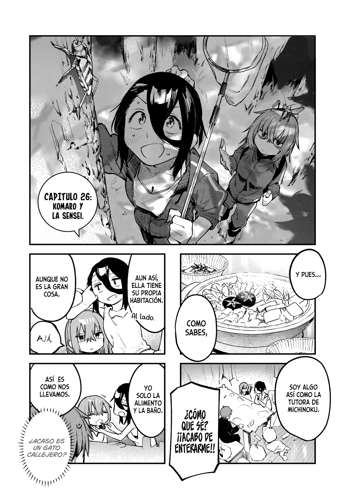 Seitokai ni mo Ana wa Aru! Capitulo 26: Komaro y la sensei página 3