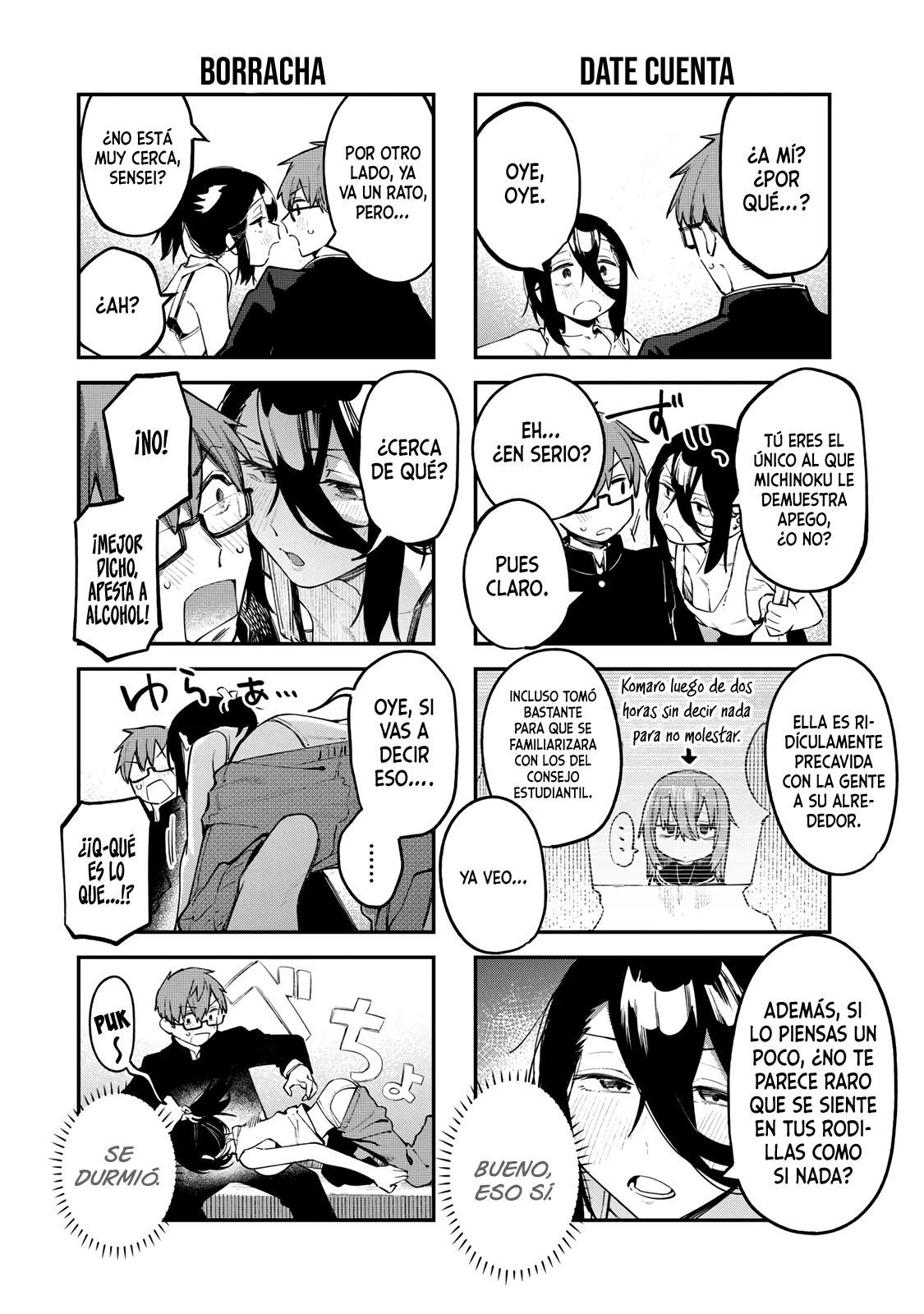 Seitokai ni mo Ana wa Aru! Capitulo 26: Komaro y la sensei página 5