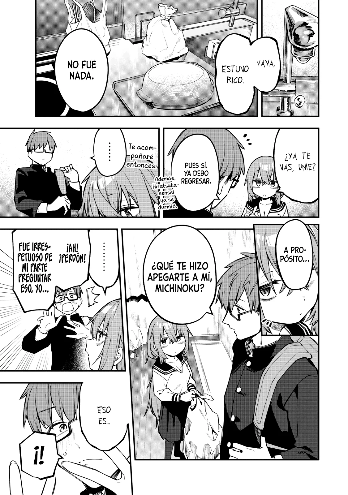 Seitokai ni mo Ana wa Aru! Capitulo 26: Komaro y la sensei página 6