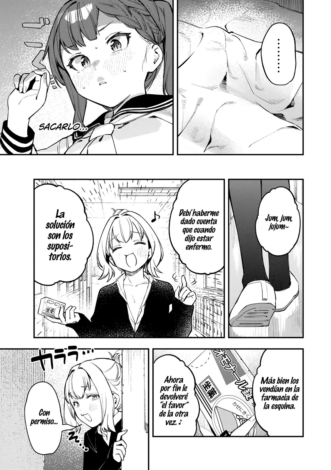Seitokai ni mo Ana wa Aru! Capitulo 28: ¡Sana, sana, colita de rana! página 8