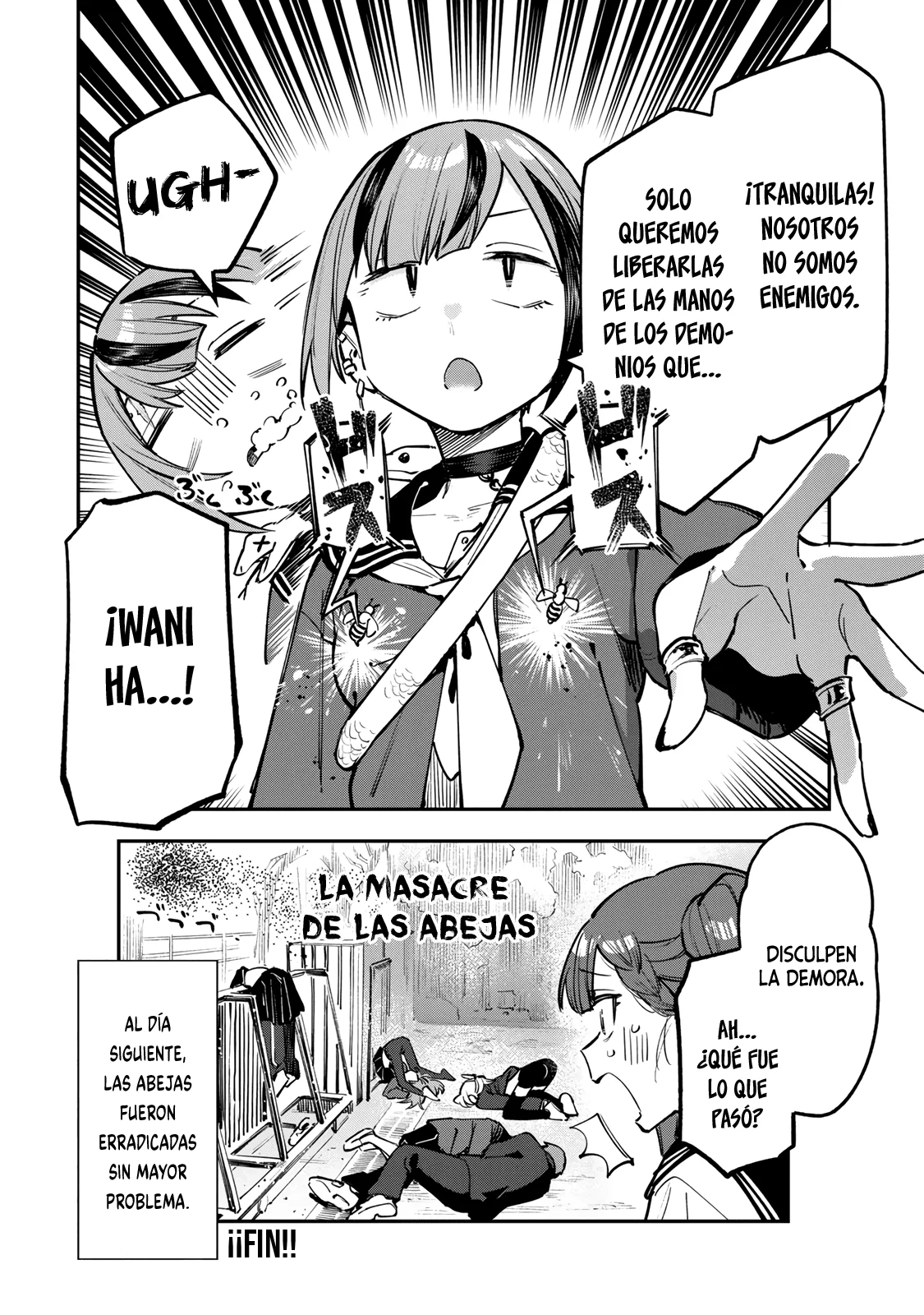 Seitokai ni mo Ana wa Aru! Capitulo 29: ¡Cuidado con las abejas! página 9