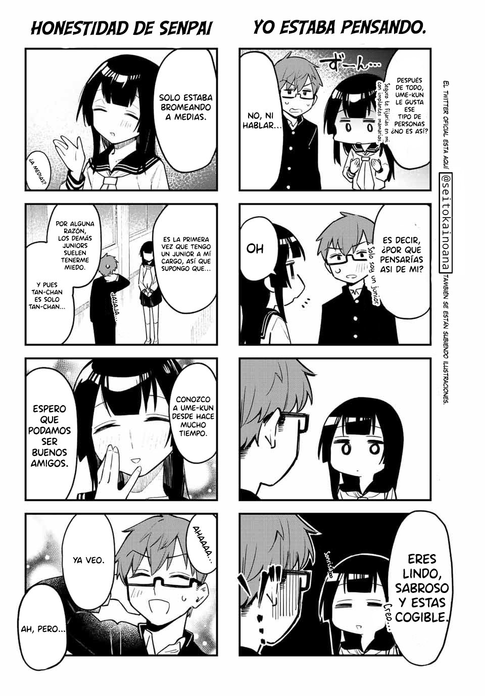 Seitokai ni mo Ana wa Aru! Capitulo 3: La melancolía de Terui-Senpai página 8