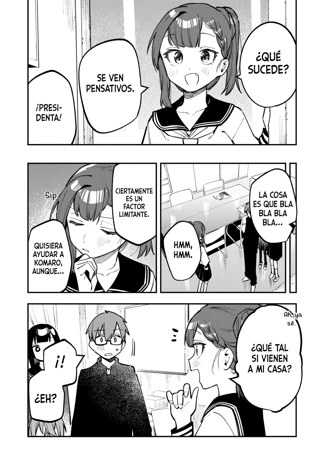 Seitokai ni mo Ana wa Aru! Capitulo 30: El desafío de Komaro página 7